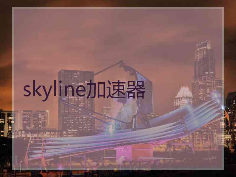 skyline加速器