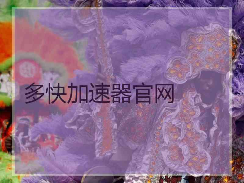 多快加速器官网