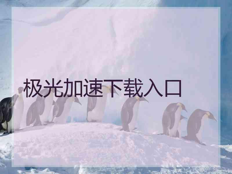 极光加速下载入口