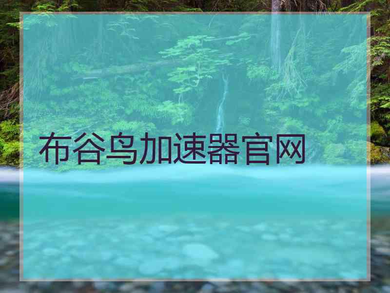 布谷鸟加速器官网