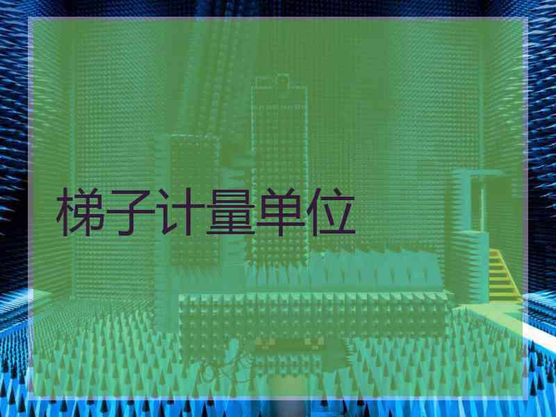 梯子计量单位