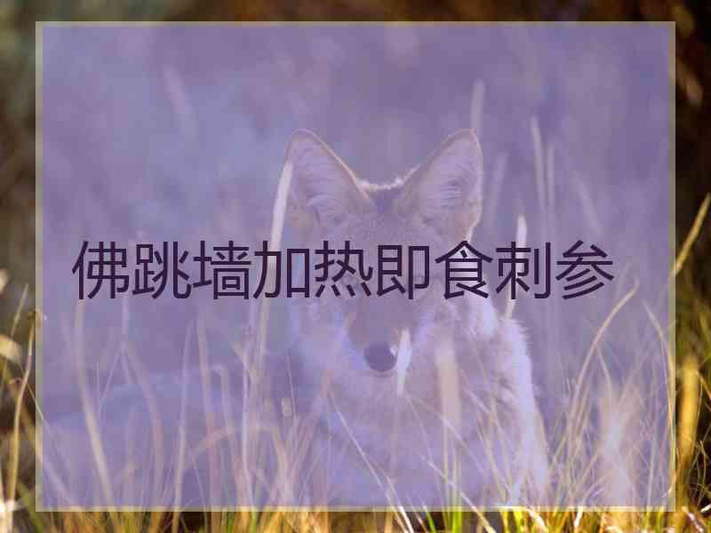 佛跳墙加热即食刺参