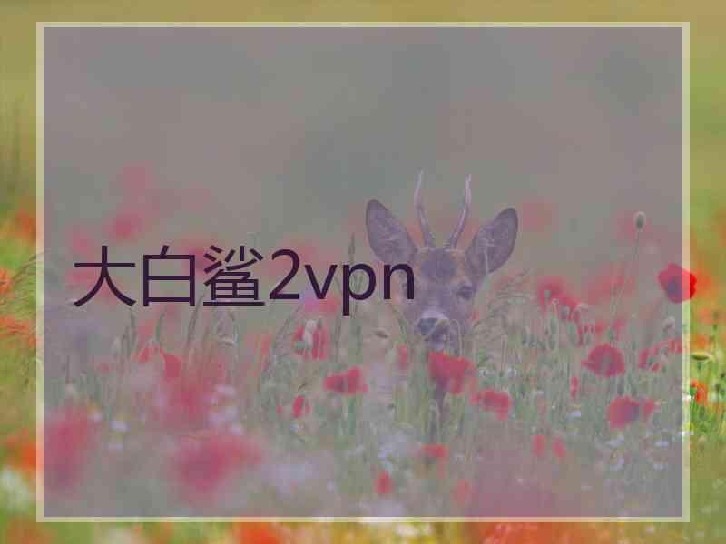 大白鲨2vpn