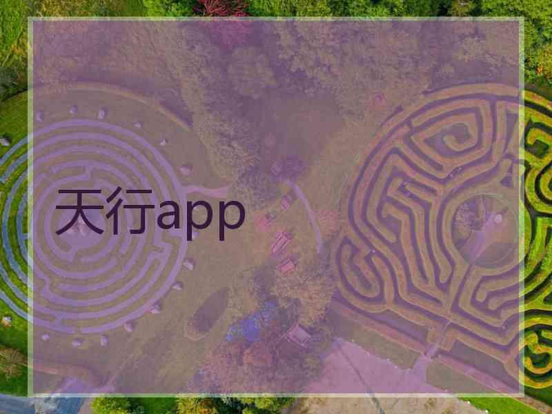 天行app