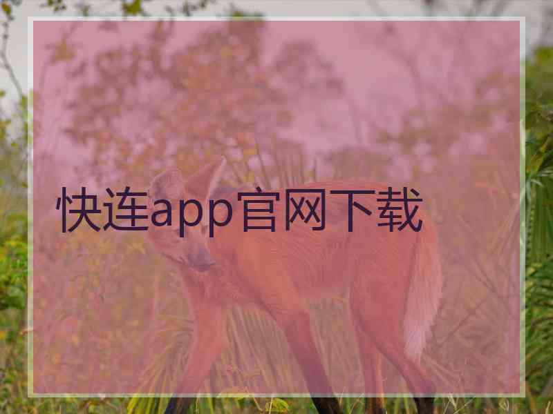 快连app官网下载