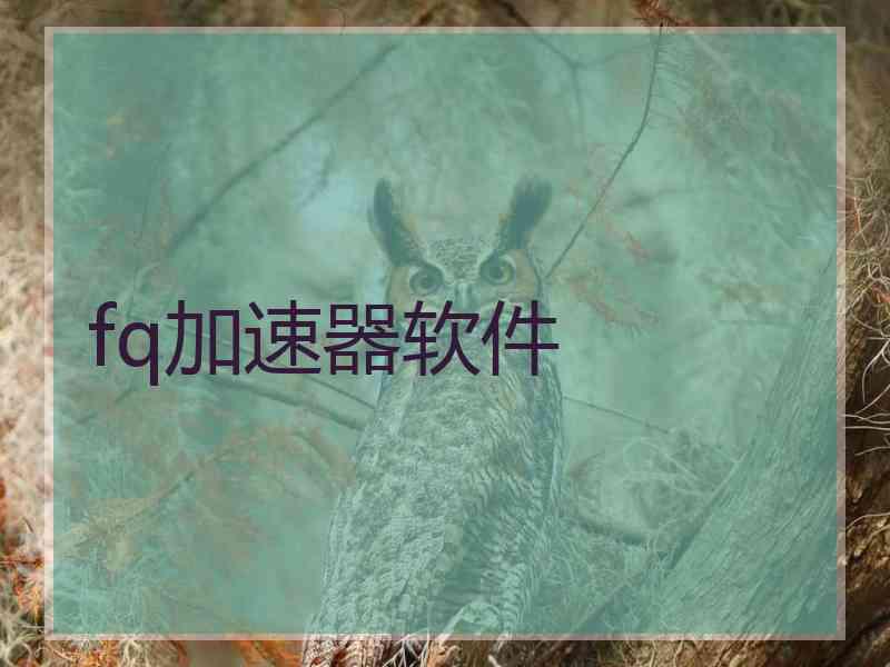 fq加速器软件