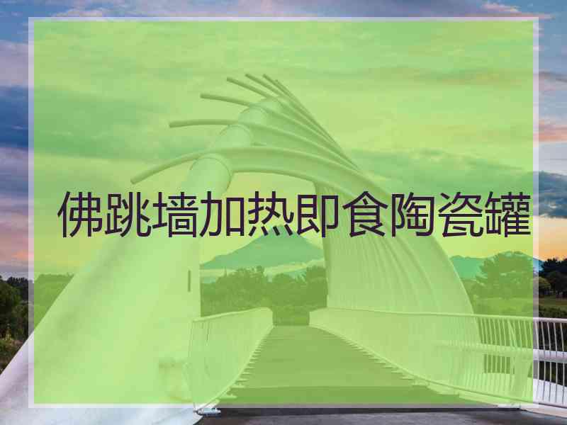 佛跳墙加热即食陶瓷罐