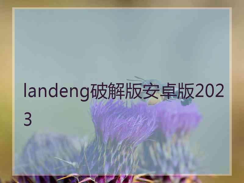 landeng破解版安卓版2023