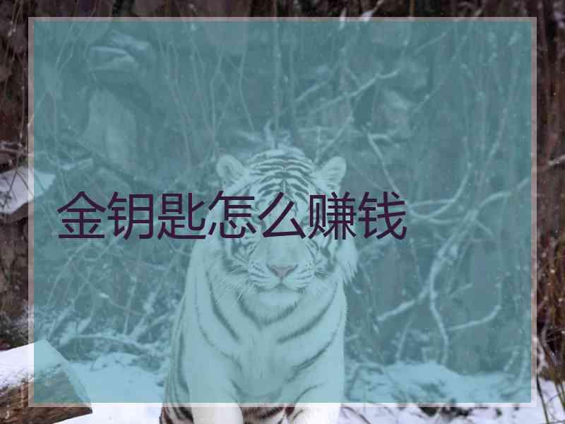 金钥匙怎么赚钱