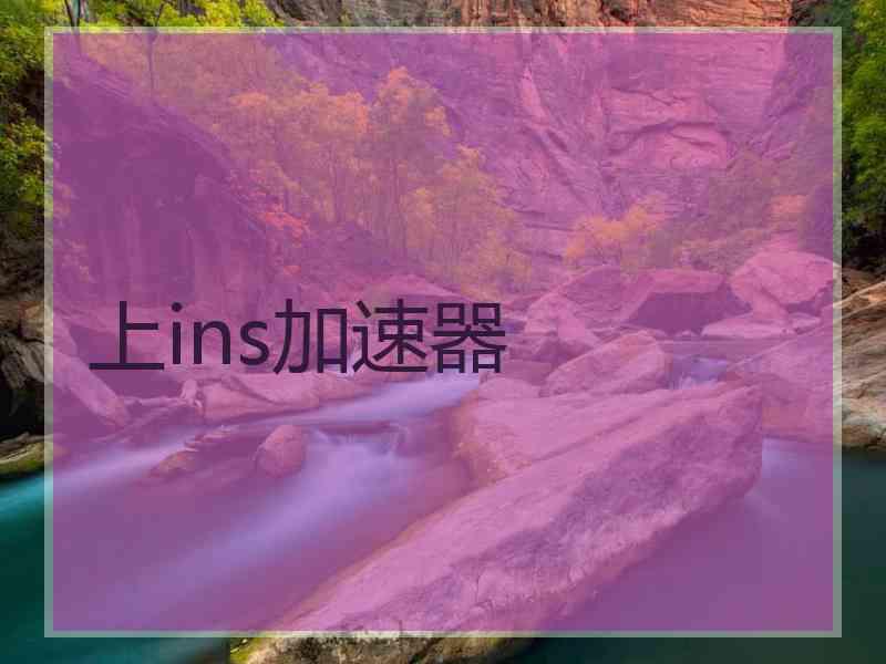 上ins加速器