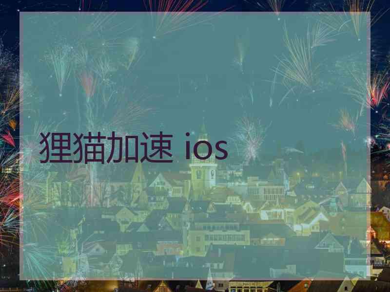 狸猫加速 ios