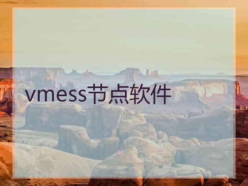 vmess节点软件