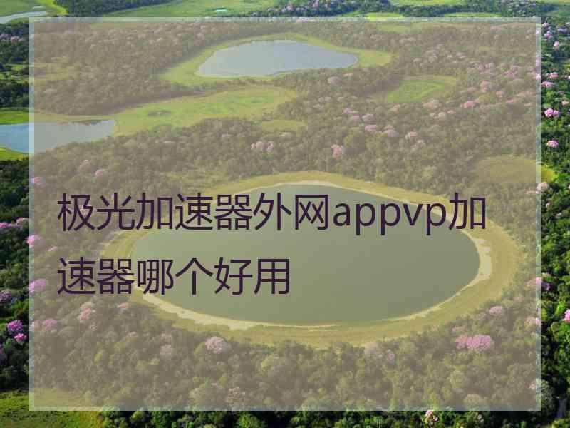极光加速器外网appvp加速器哪个好用