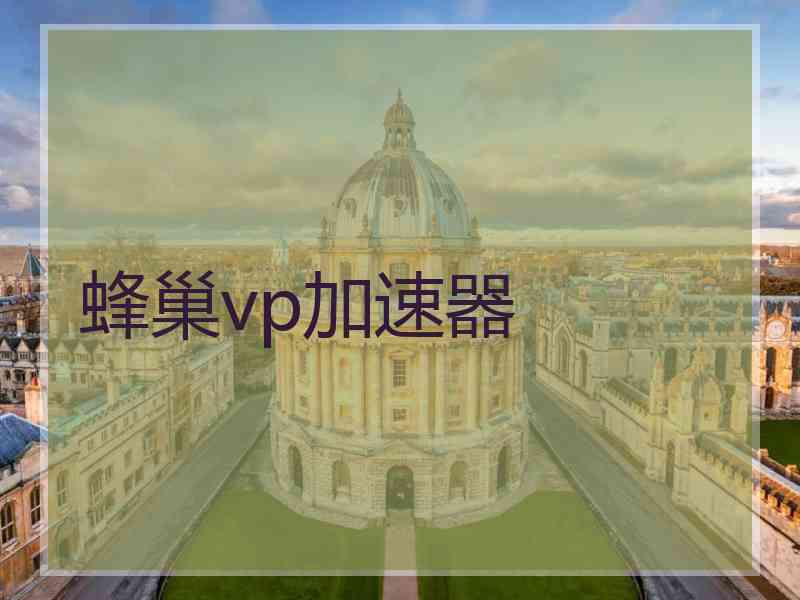 蜂巢vp加速器