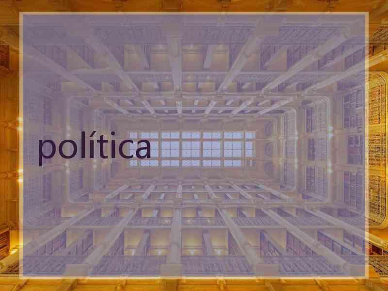 política