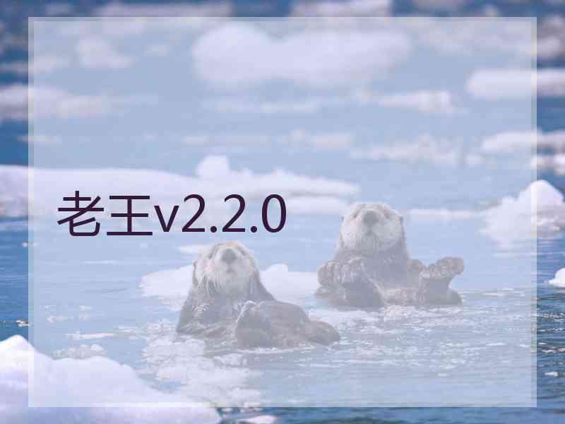 老王v2.2.0