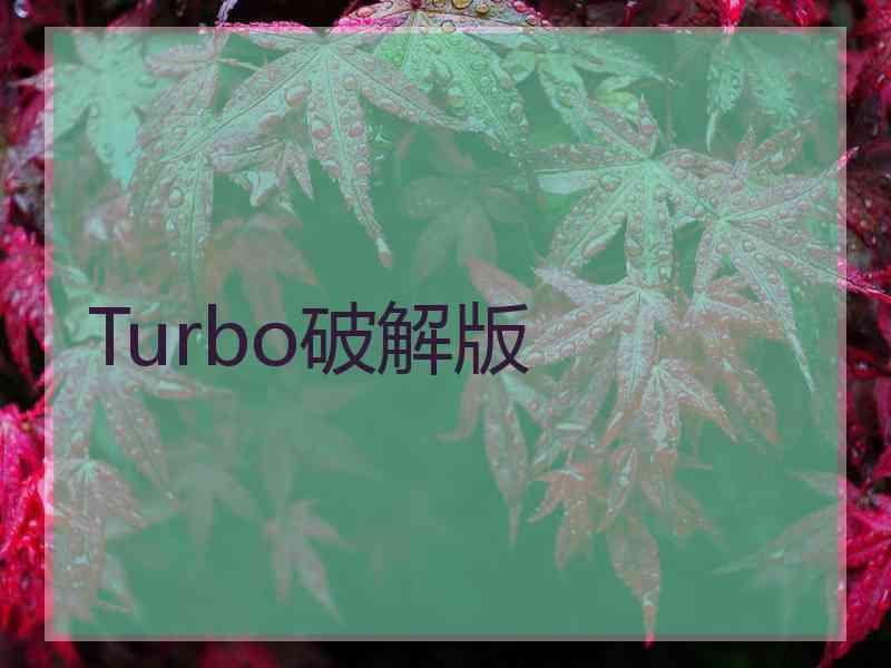 Turbo破解版