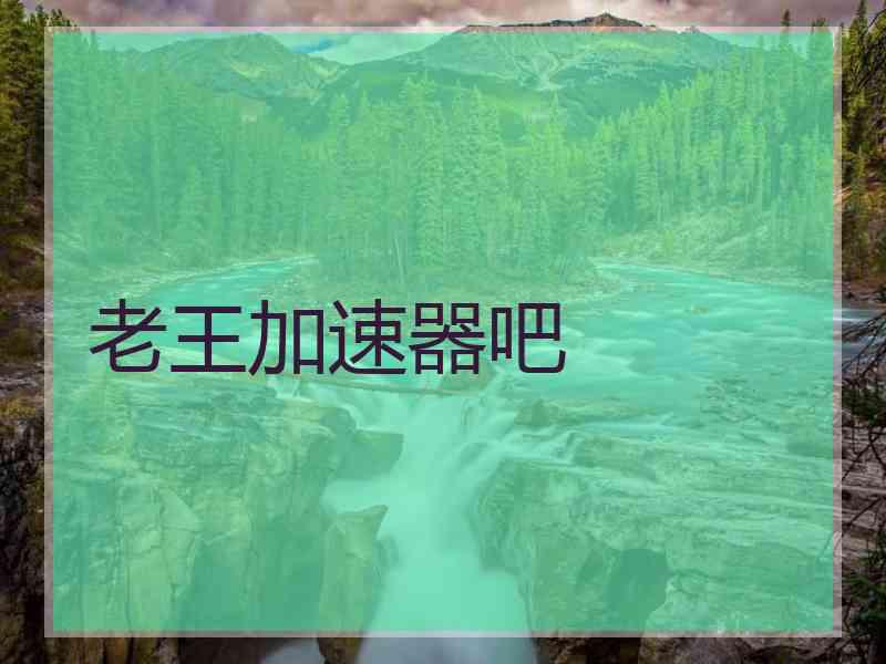 老王加速器吧