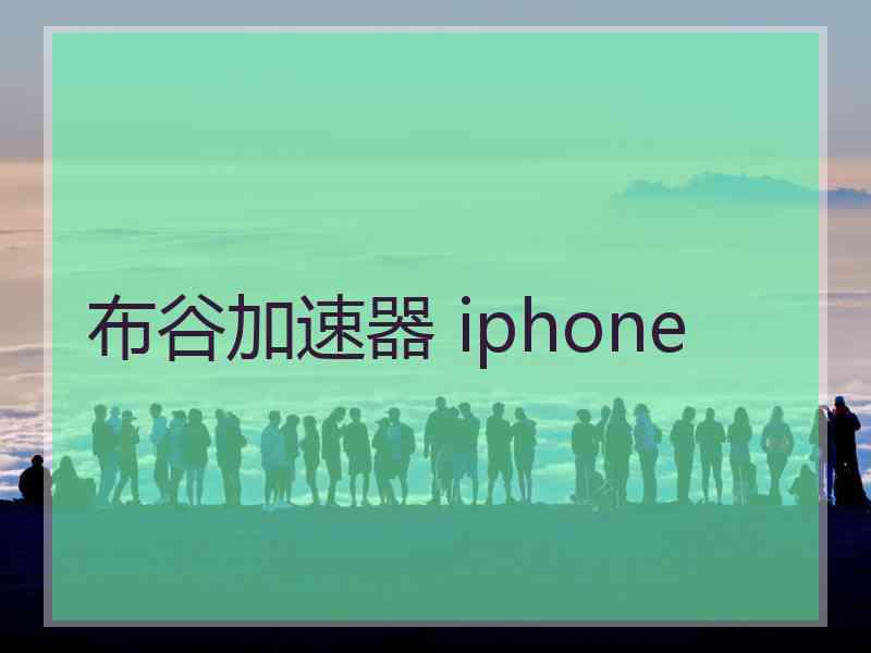 布谷加速器 iphone