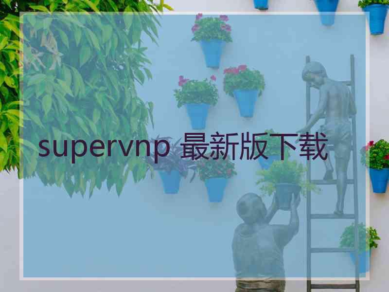 supervnp 最新版下载