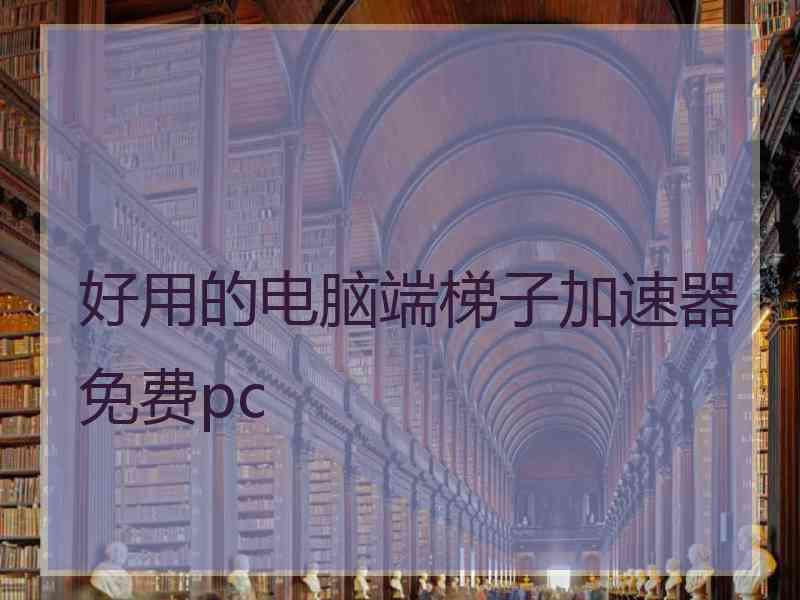 好用的电脑端梯子加速器免费pc