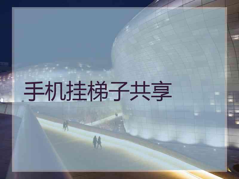 手机挂梯子共享