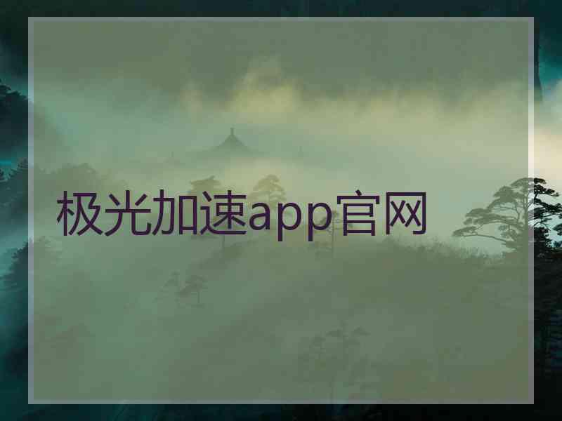 极光加速app官网