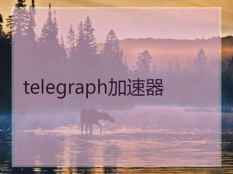 telegraph加速器