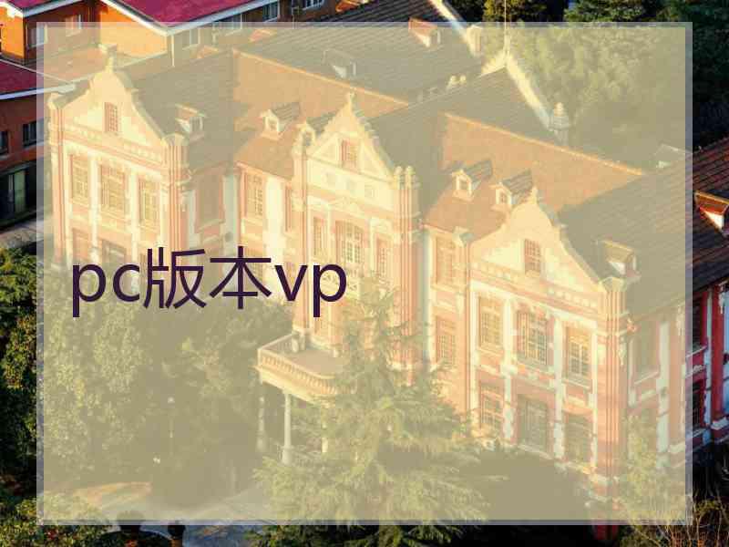 pc版本vp