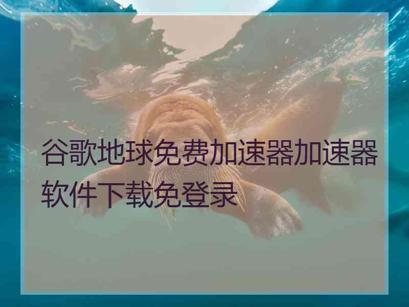 谷歌地球免费加速器加速器软件下载免登录