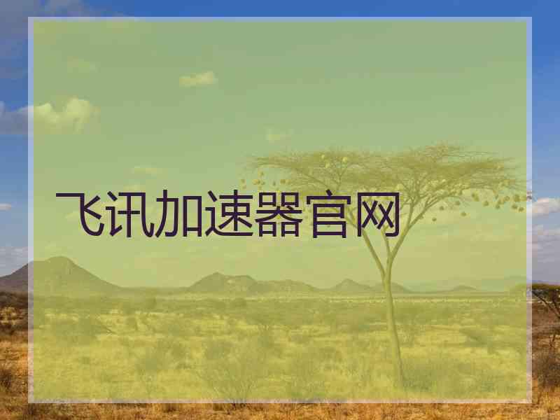 飞讯加速器官网