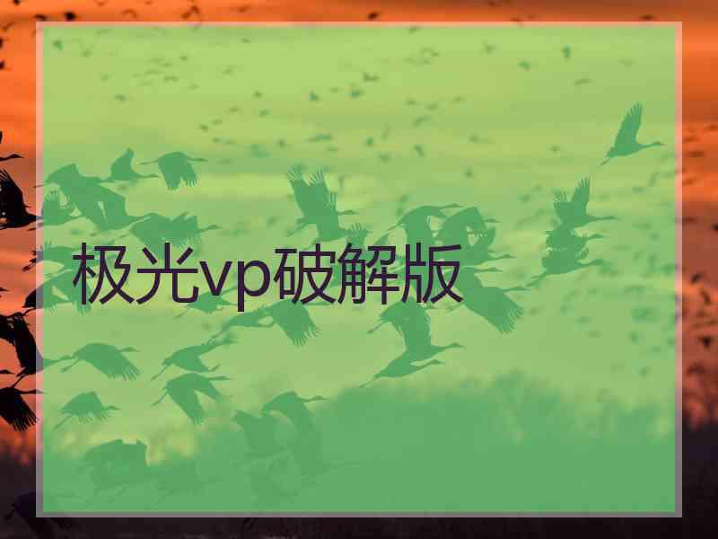 极光vp破解版