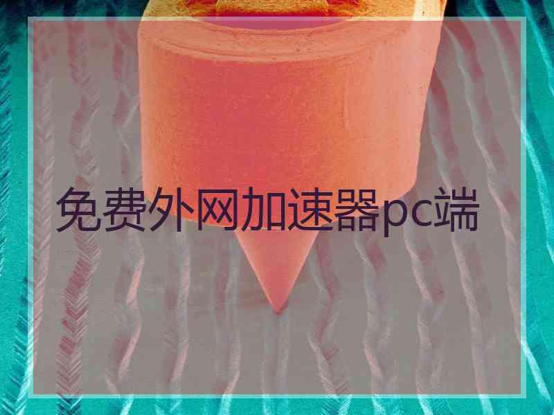 免费外网加速器pc端