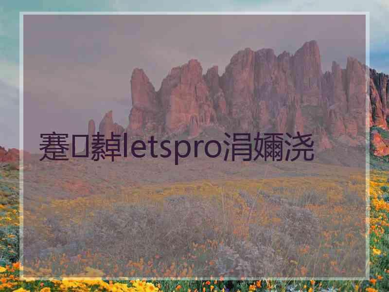 蹇繛letspro涓嬭浇