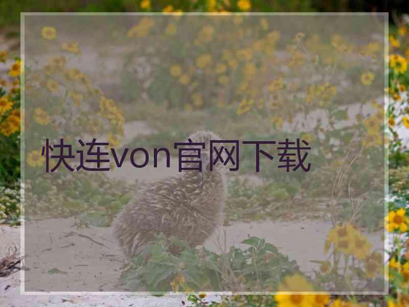 快连von官网下载