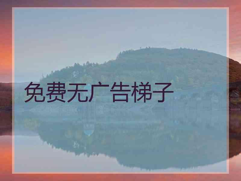 免费无广告梯子