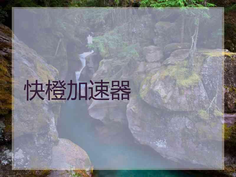 快橙加速器