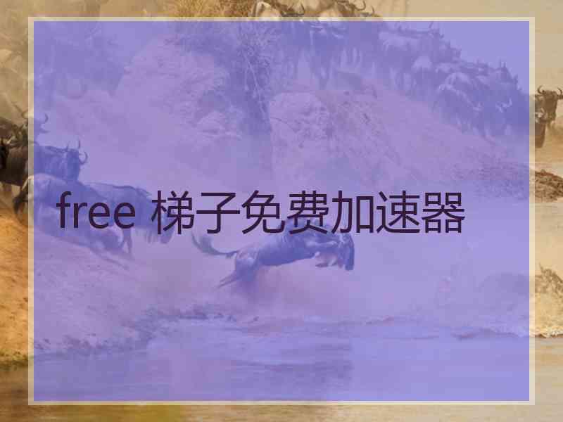 free 梯子免费加速器