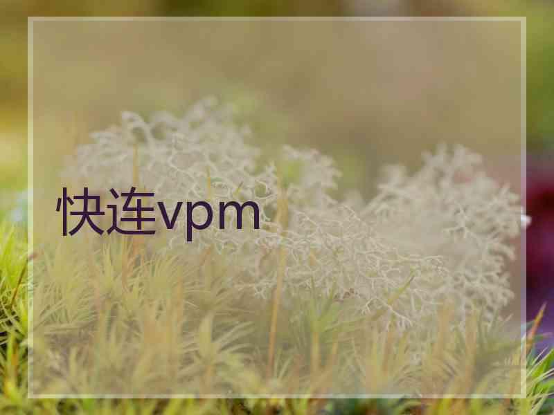 快连vpm