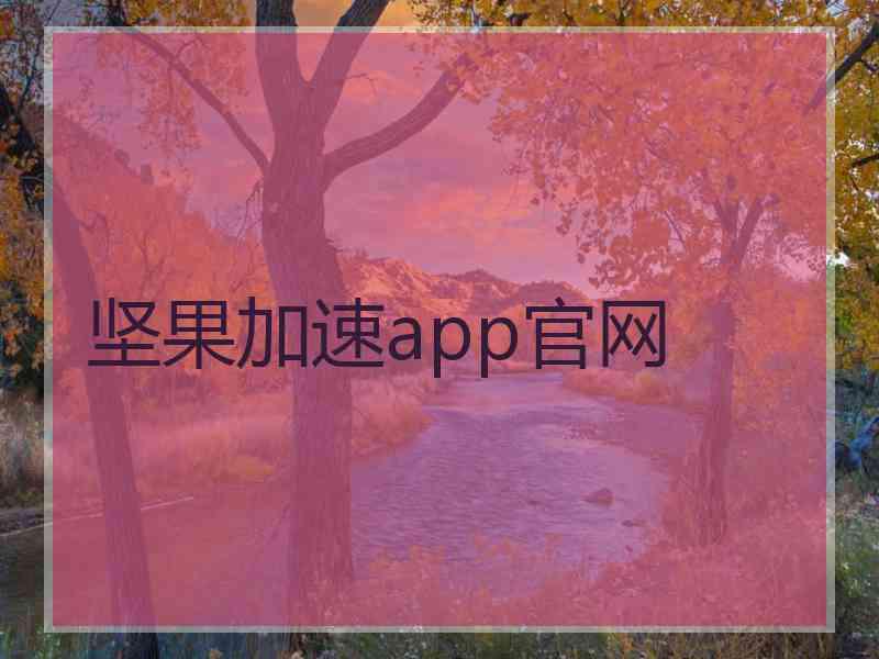 坚果加速app官网