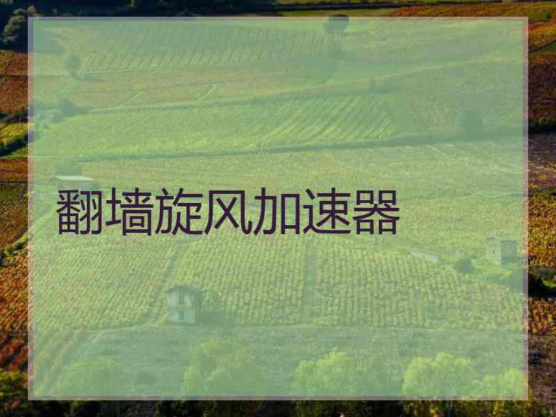 翻墙旋风加速器