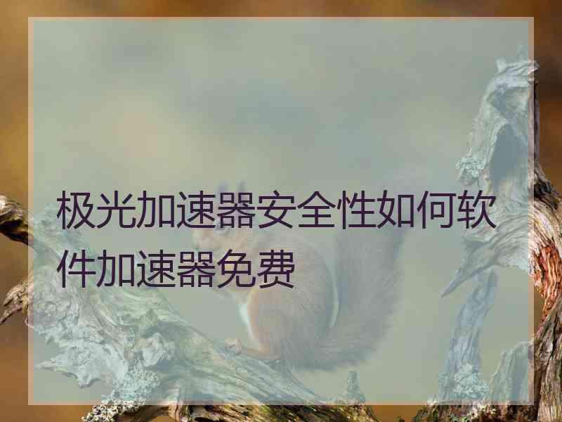 极光加速器安全性如何软件加速器免费