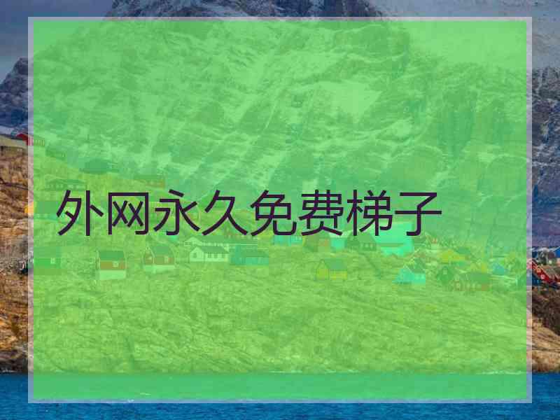 外网永久免费梯子