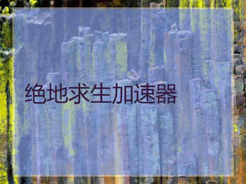 绝地求生加速器