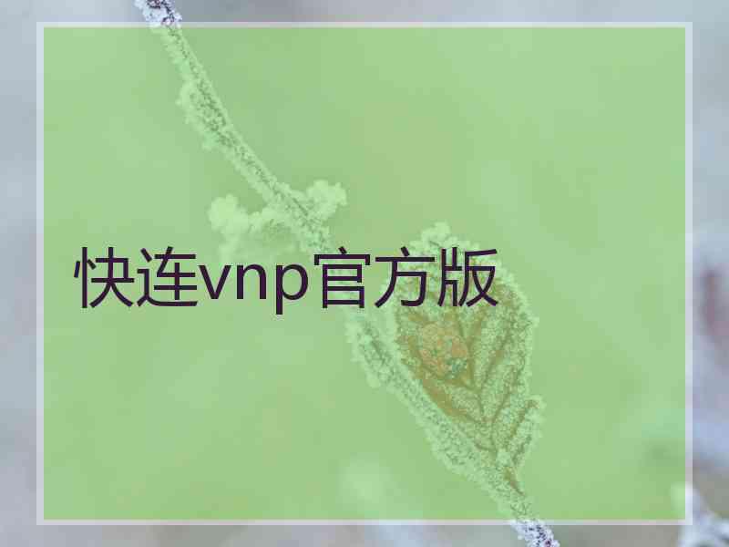 快连vnp官方版