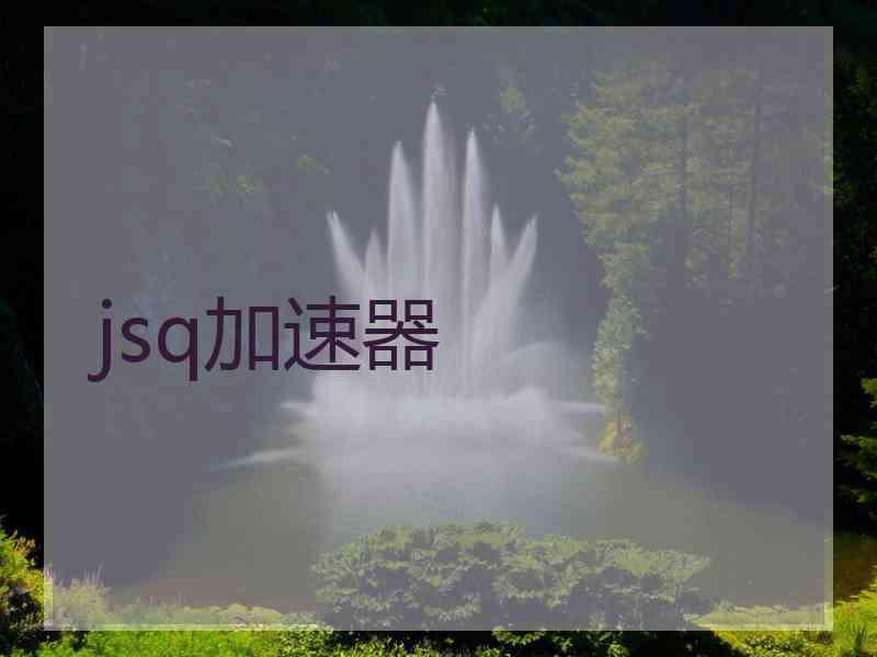 jsq加速器