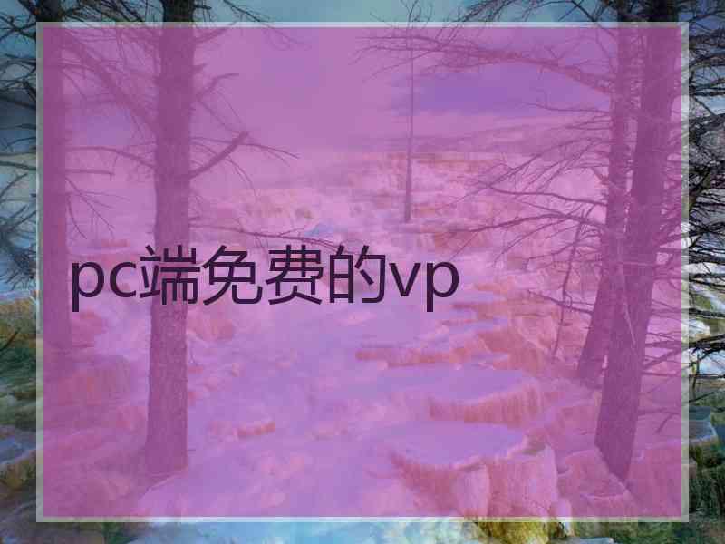 pc端免费的vp
