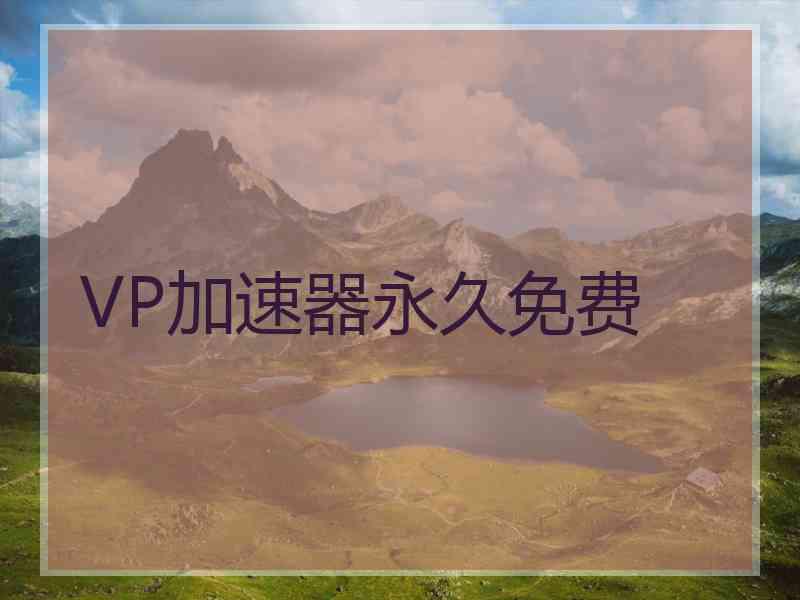 VP加速器永久免费
