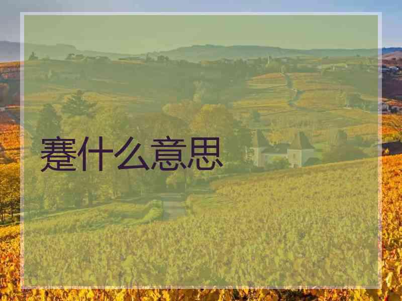蹇什么意思