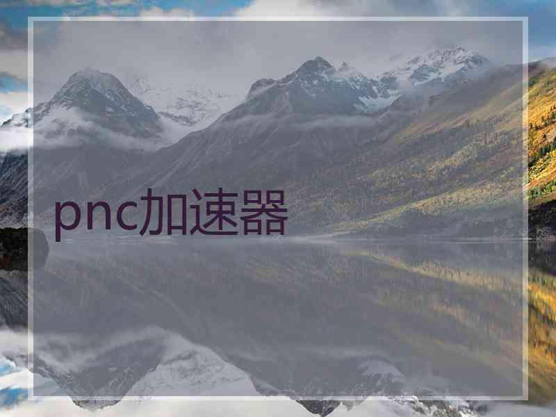 pnc加速器